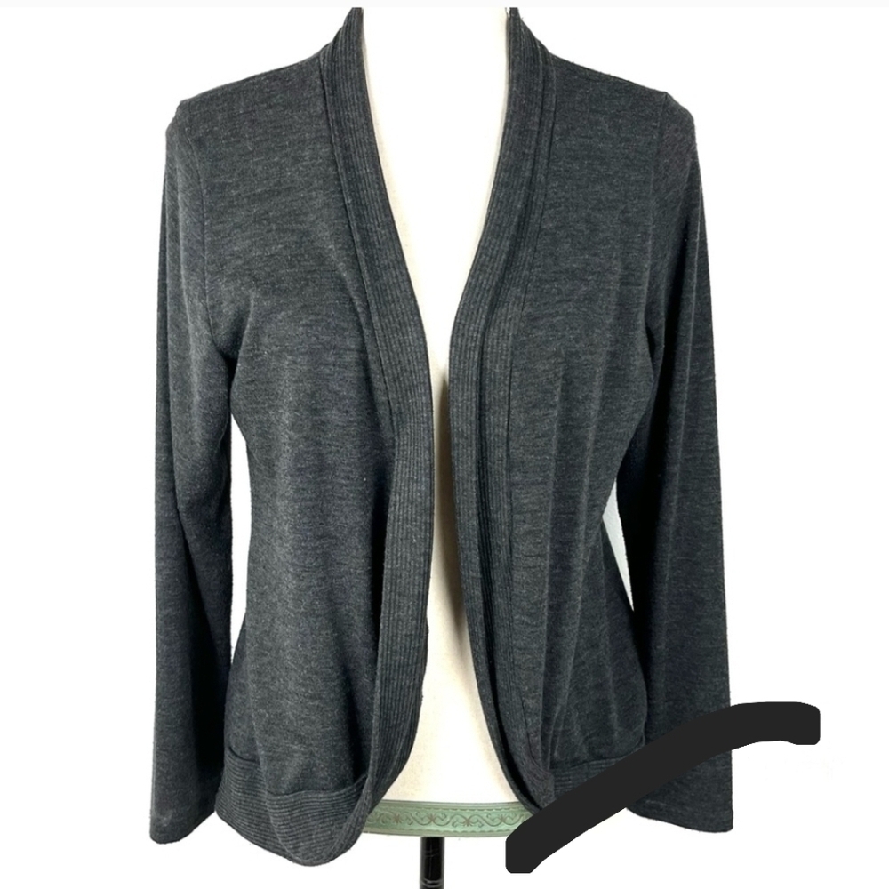 JKLA California Open Front Cardigan Sweater Made In Mexico Sixe M